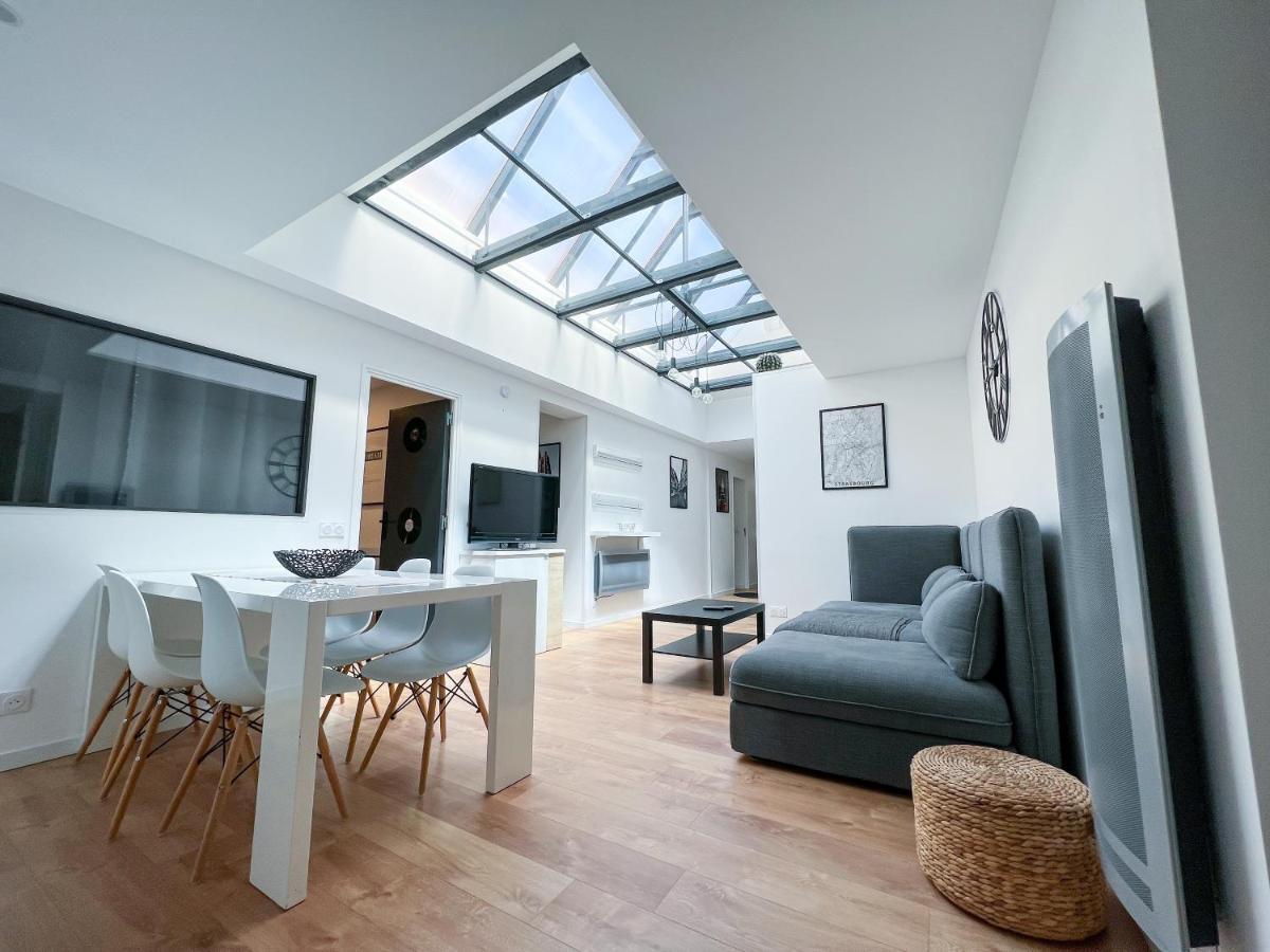 Loft Apaisant Dans Quartier Calme Estrasburgo Exterior foto